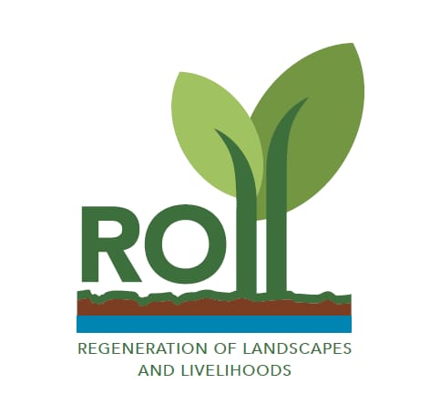 Regeneration of Landscapes and Livelihoods (ROLL) Logo